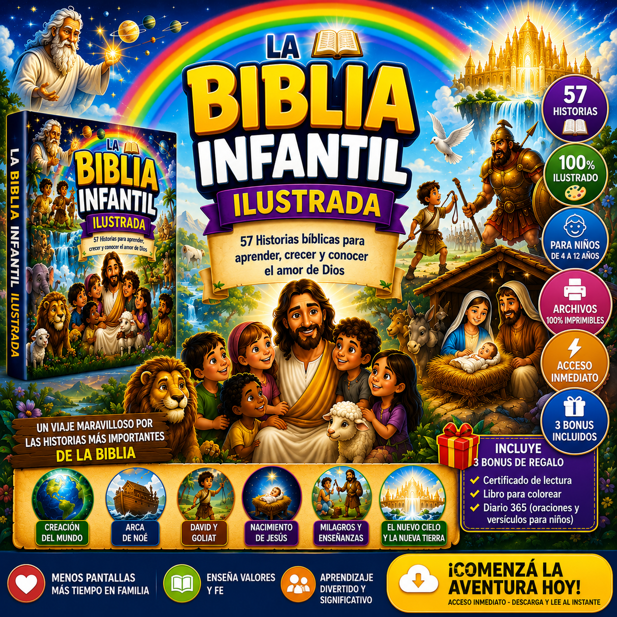 LA FORMA MAS DIVERTIDA DE ENSEÑARLE SOBRE DIOS A TU HIJO